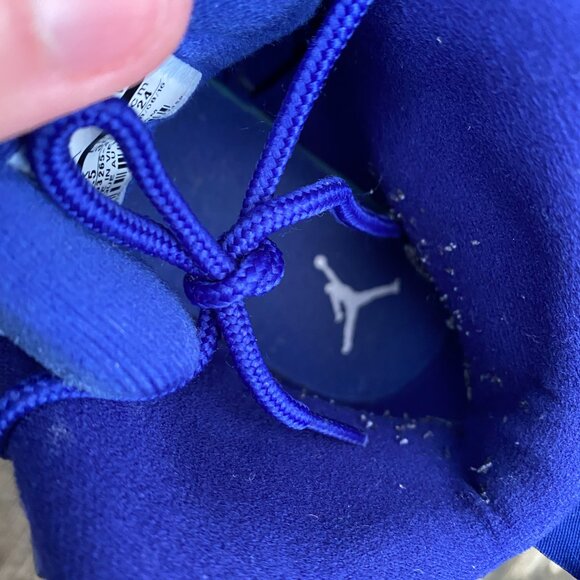 2016 Air Jordan 12 Retro Deep Royal Blue Size 6 Blue - Picture 3 of 9